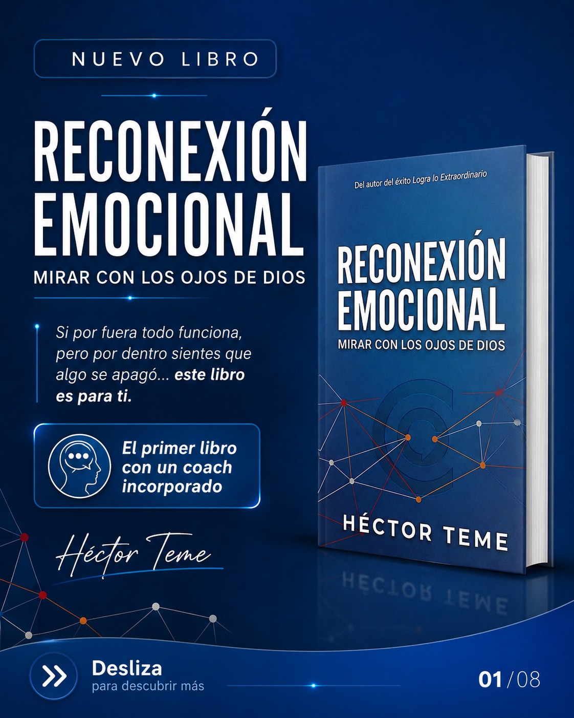 Nuevo libro Reconexión Emocional: mirar con los ojos de Dios